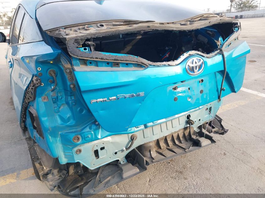 2017 Toyota Prius Prime Advanced VIN: JTDKARFP1H3022226 Lot: 43985683