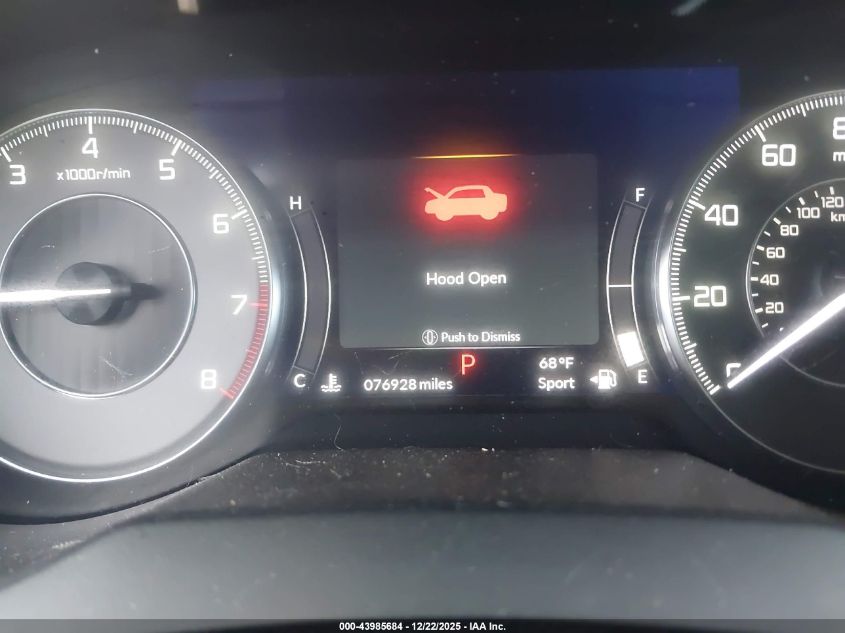 2019 Acura Rdx Standard VIN: 5J8TC1H36KL022323 Lot: 43985684