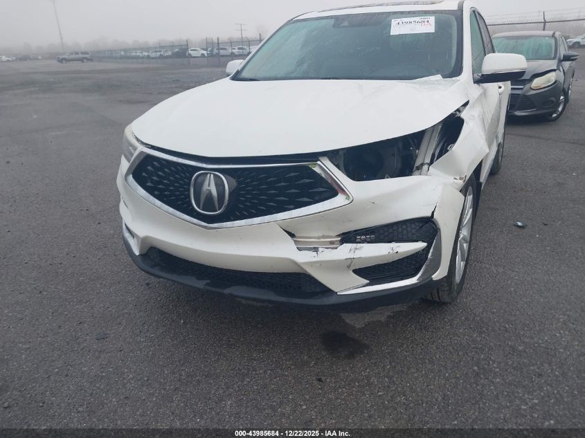 2019 Acura Rdx Standard VIN: 5J8TC1H36KL022323 Lot: 43985684