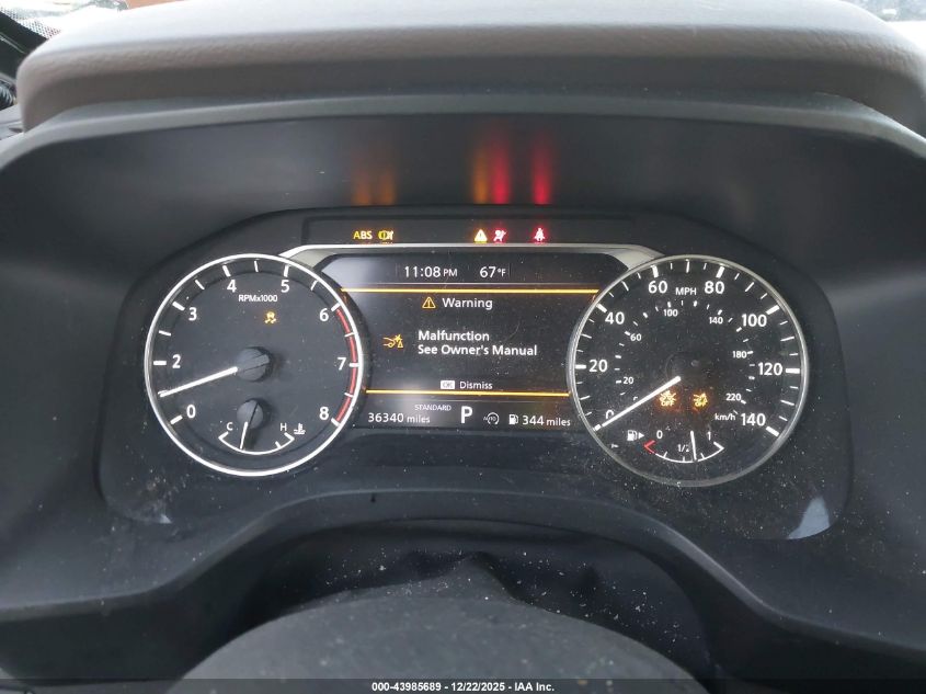 2023 Nissan Rogue Sv Fwd VIN: JN8BT3BA6PW419201 Lot: 43985689