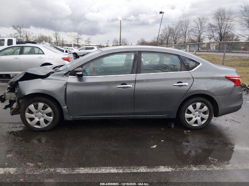 2017 Nissan Sentra Sv VIN: 3N1AB7AP3HL698267 Lot: 43985693