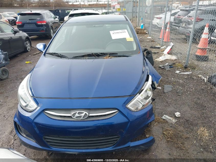 2017 Hyundai Accent Se VIN: KMHCT5AE6HU313842 Lot: 43985699