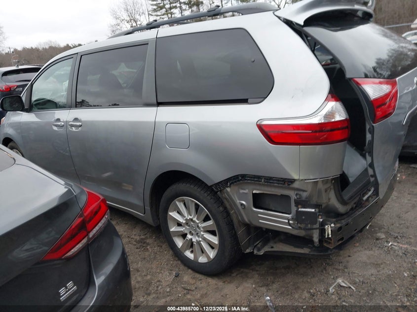 2015 Toyota Sienna Xle 7 Passenger