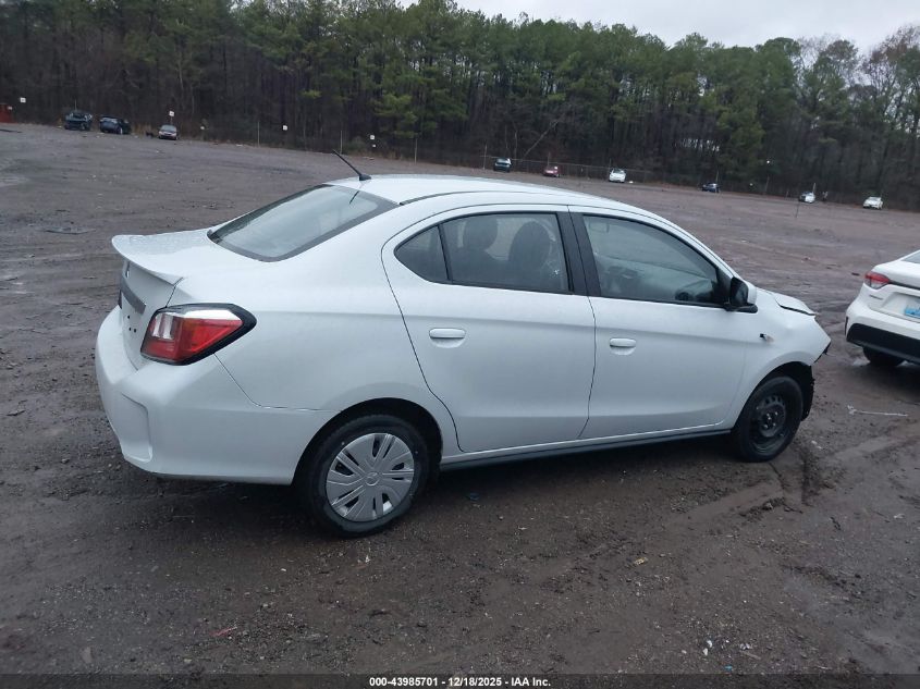 2024 Mitsubishi Mirage G4 Black Edition/Es/Le VIN: ML32FUFJ3RHF17067 Lot: 43985701