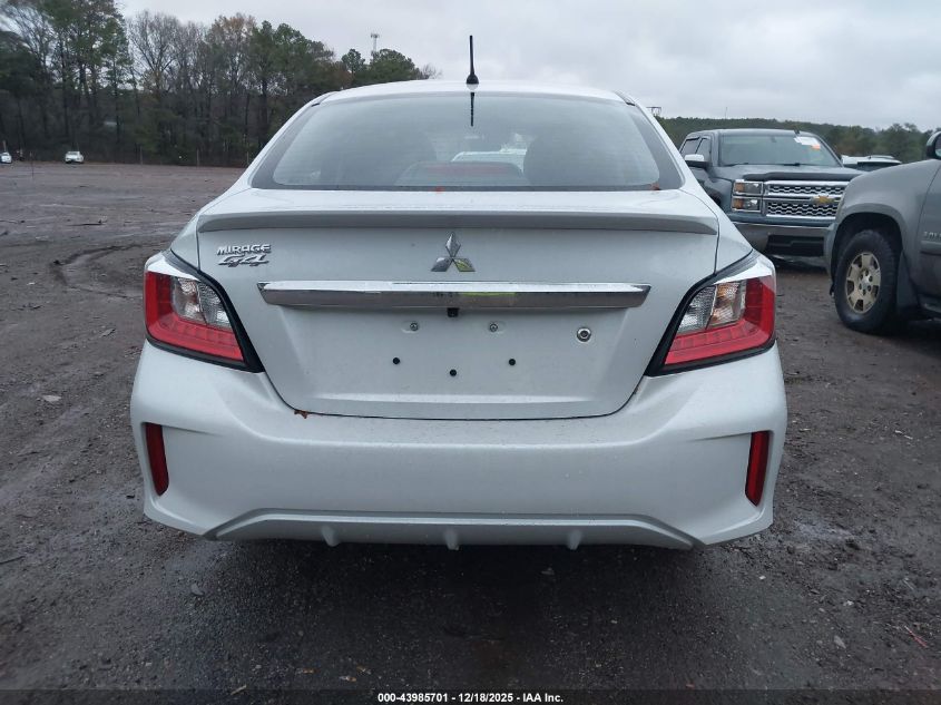 2024 Mitsubishi Mirage G4 Black Edition/Es/Le VIN: ML32FUFJ3RHF17067 Lot: 43985701