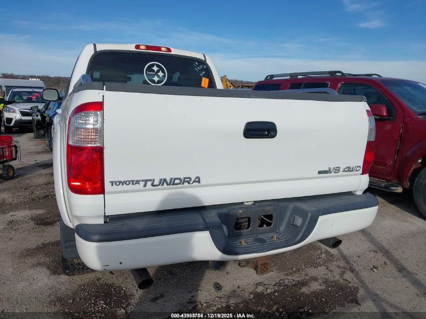 2005 Toyota Tundra Limited V8 VIN: 5TBDT481X5S479909 Lot: 43985704
