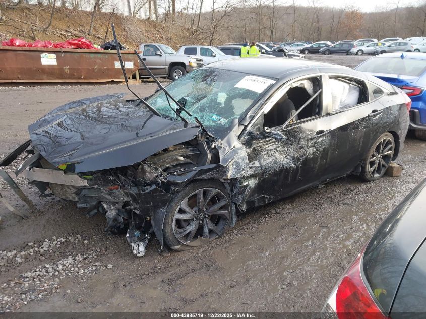 2020 Honda Civic Sport VIN: 19XFC2F89LE208416 Lot: 43985719