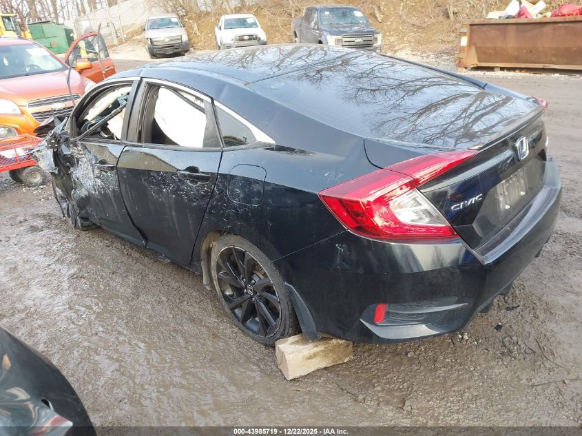 2020 Honda Civic Sport VIN: 19XFC2F89LE208416 Lot: 43985719