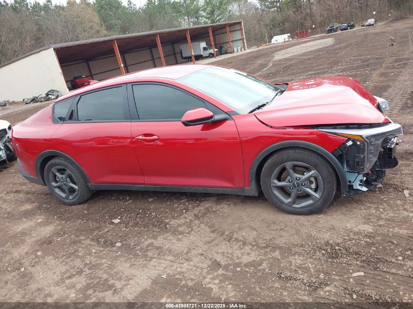 2025 Kia K4 Lxs VIN: 3KPFT4DE5SE154857 Lot: 43985721