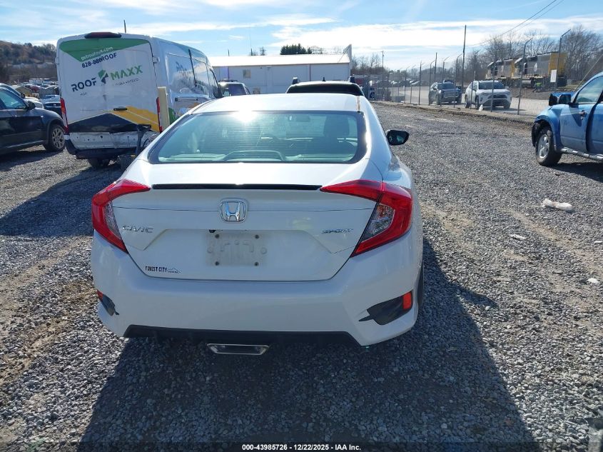 2019 Honda Civic Sport VIN: 19XFC2F82KE002529 Lot: 43985726