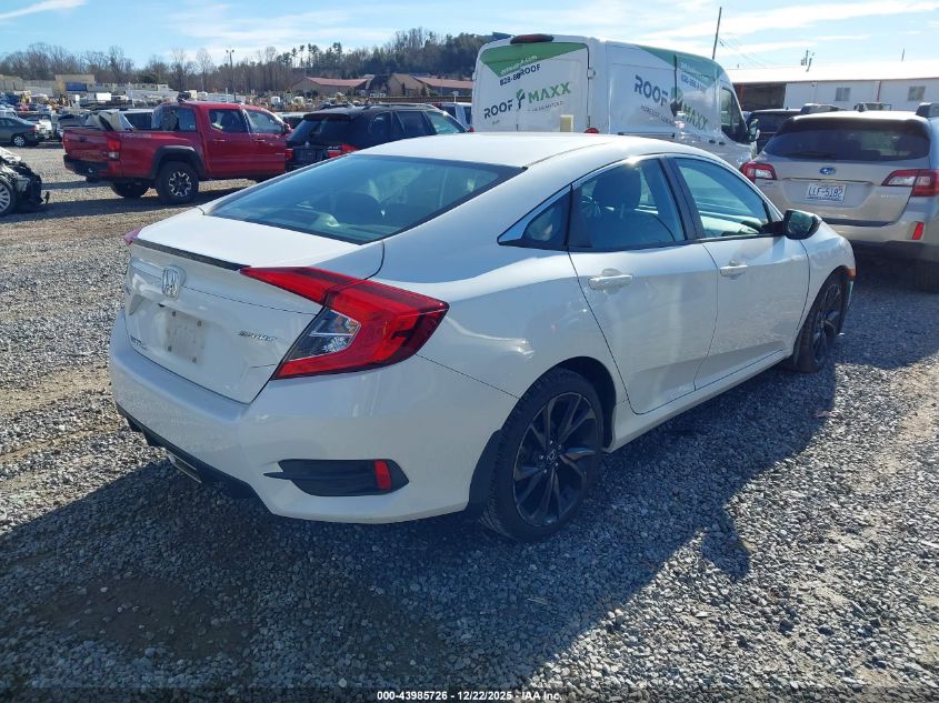 2019 Honda Civic Sport VIN: 19XFC2F82KE002529 Lot: 43985726