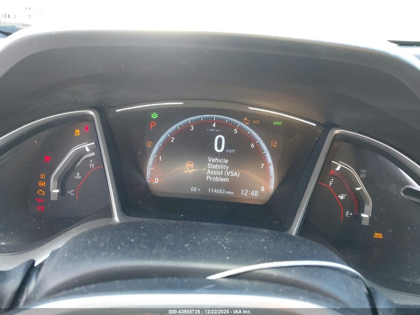 2019 Honda Civic Sport VIN: 19XFC2F82KE002529 Lot: 43985726