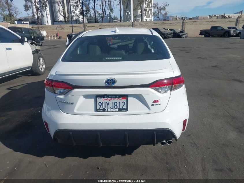 2025 Toyota Corolla Hybrid Se VIN: JTDBCMFE2S3105411 Lot: 43985732