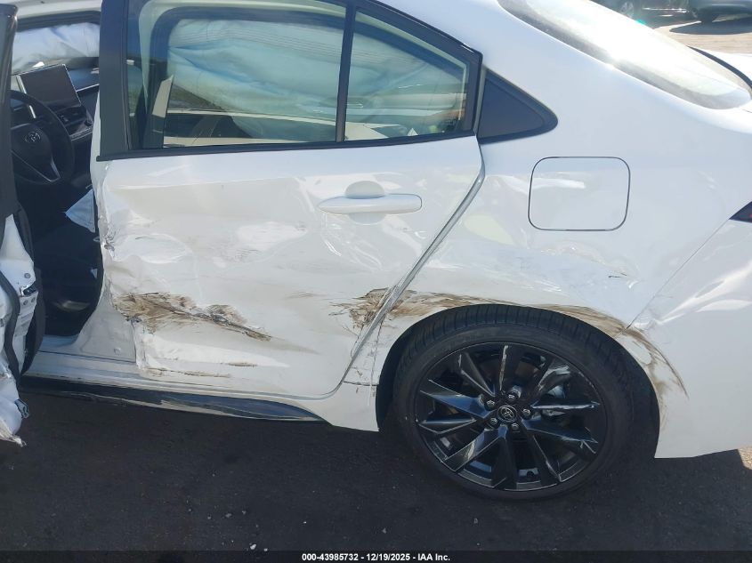 2025 Toyota Corolla Hybrid Se VIN: JTDBCMFE2S3105411 Lot: 43985732