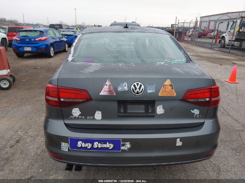 2017 Volkswagen Jetta 1.4T Se VIN: 3VWDB7AJ8HM407792 Lot: 43985736