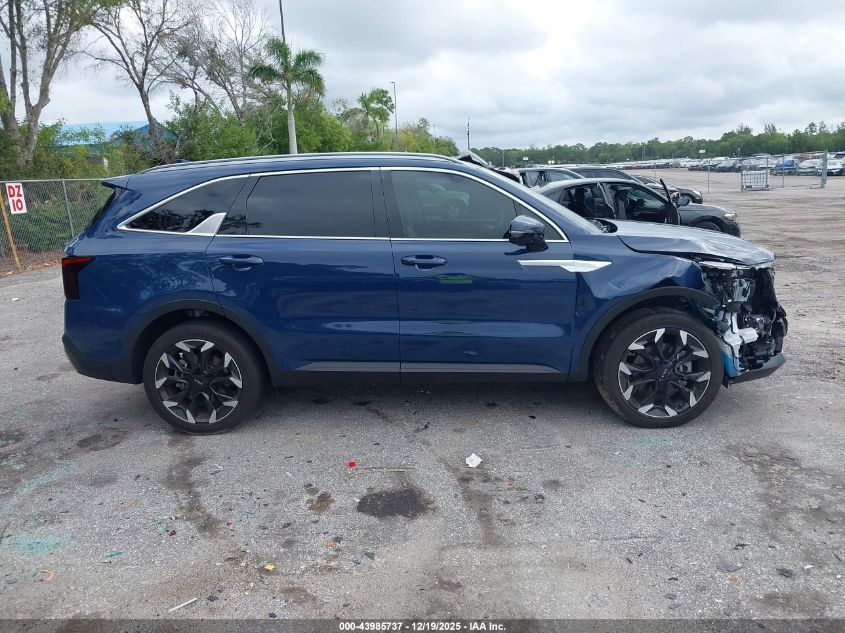 2024 Kia Sorento Ex VIN: 5XYRH4JF1RG308814 Lot: 43985737