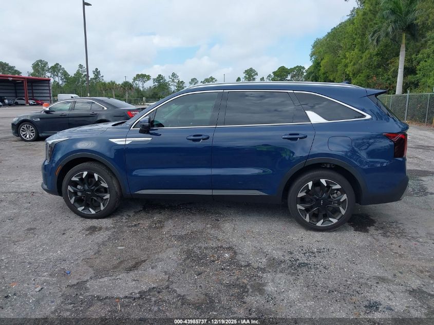 2024 Kia Sorento Ex VIN: 5XYRH4JF1RG308814 Lot: 43985737