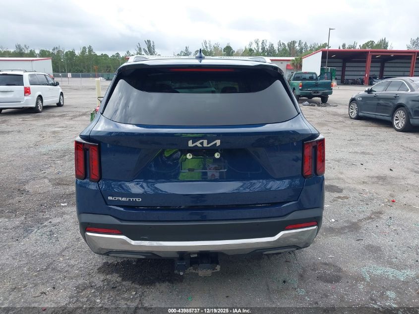 2024 Kia Sorento Ex VIN: 5XYRH4JF1RG308814 Lot: 43985737