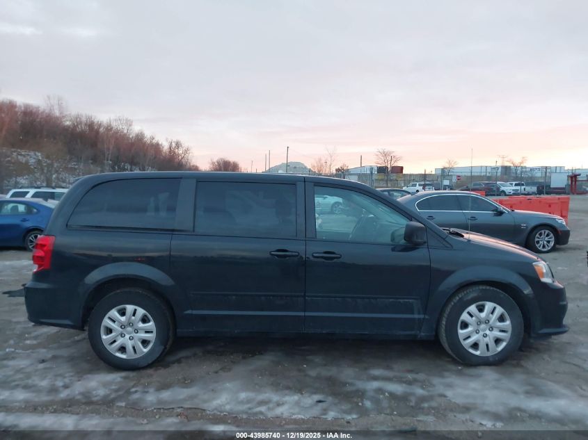 2017 Dodge Grand Caravan Se VIN: 2C4RDGBGXHR740204 Lot: 43985740