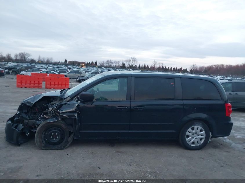 2017 Dodge Grand Caravan Se VIN: 2C4RDGBGXHR740204 Lot: 43985740