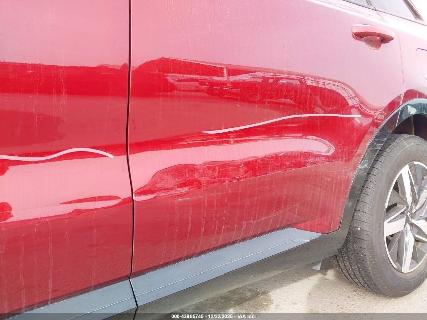 2021 Kia Sorento Ex VIN: 5XYRH4LF2MG020726 Lot: 43985745