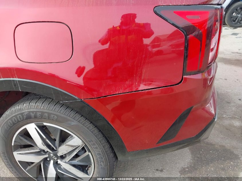2021 Kia Sorento Ex VIN: 5XYRH4LF2MG020726 Lot: 43985745