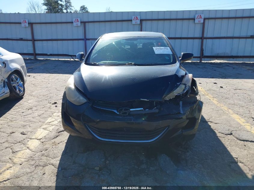 2013 Hyundai Elantra Gls VIN: KMHDH4AEXDU708259 Lot: 43985758