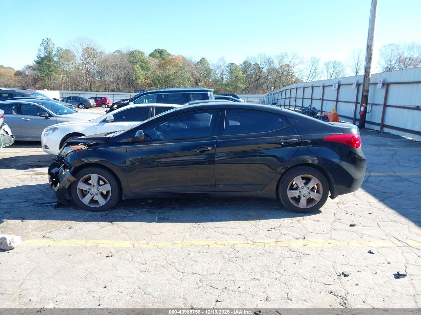 2013 Hyundai Elantra Gls VIN: KMHDH4AEXDU708259 Lot: 43985758