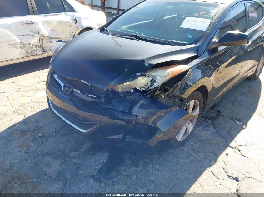 2013 Hyundai Elantra Gls VIN: KMHDH4AEXDU708259 Lot: 43985758