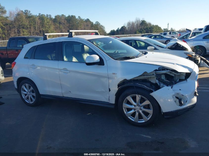 2014 Mitsubishi Outlander Sport Se VIN: 4A4AR4AU1EE019582 Lot: 43985765