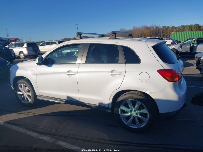 2014 Mitsubishi Outlander Sport Se VIN: 4A4AR4AU1EE019582 Lot: 43985765