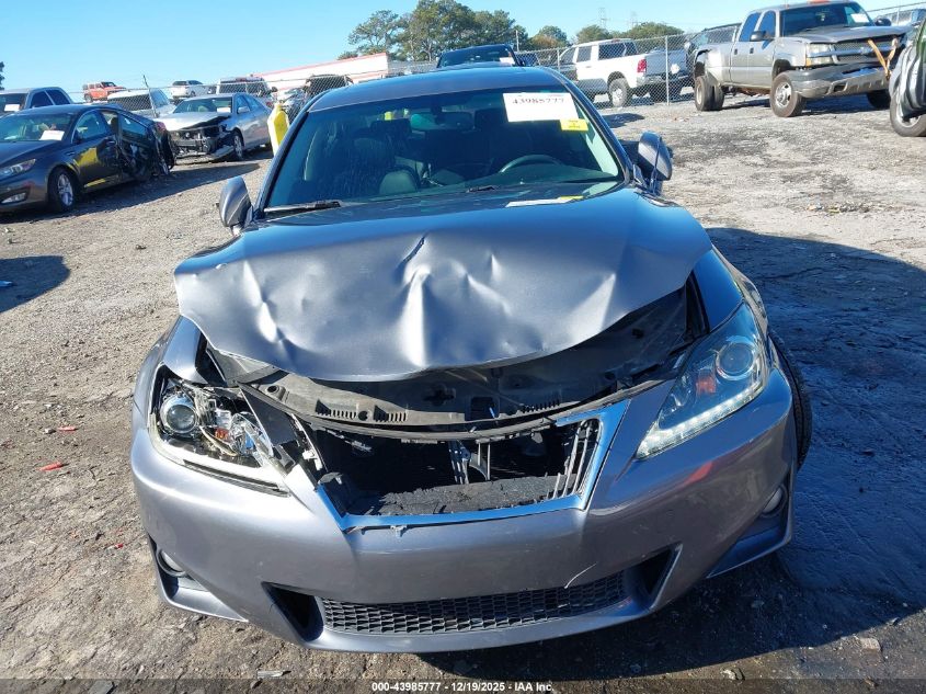 2013 Lexus Is 250 VIN: JTHBF5C22D5187525 Lot: 43985777
