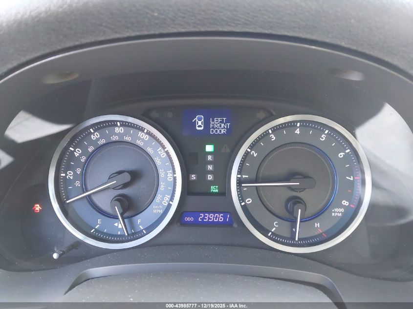 2013 Lexus Is 250 VIN: JTHBF5C22D5187525 Lot: 43985777