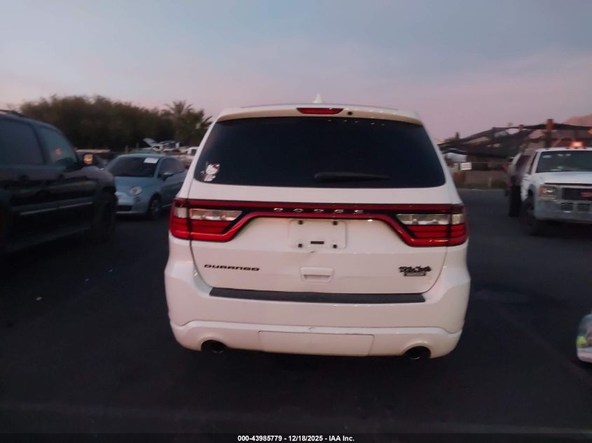 2016 Dodge Durango Sxt VIN: 1C4RDHAG7GC483372 Lot: 43985779