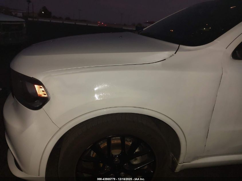 2016 Dodge Durango Sxt VIN: 1C4RDHAG7GC483372 Lot: 43985779