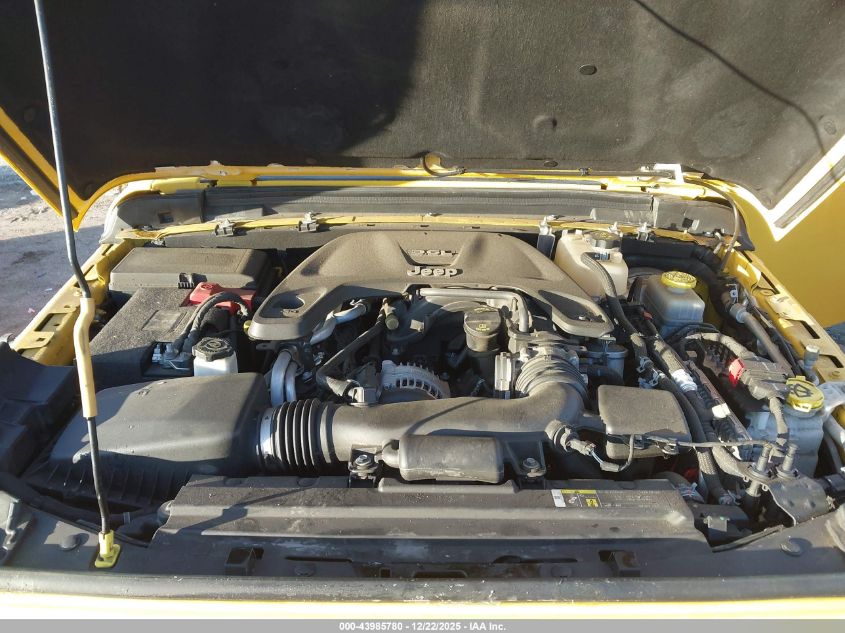 2018 Jeep Wrangler Unlimited Sport 4X4 VIN: 1C4HJXDG9JW296585 Lot: 43985780