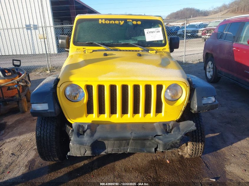 2018 Jeep Wrangler Unlimited Sport 4X4 VIN: 1C4HJXDG9JW296585 Lot: 43985780