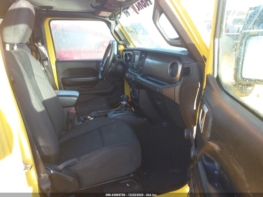 2018 Jeep Wrangler Unlimited Sport 4X4 VIN: 1C4HJXDG9JW296585 Lot: 43985780