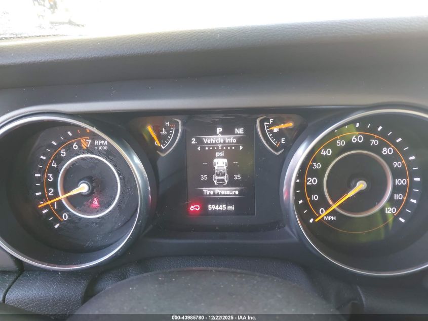 2018 Jeep Wrangler Unlimited Sport 4X4 VIN: 1C4HJXDG9JW296585 Lot: 43985780