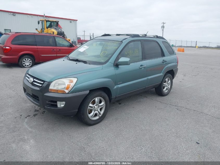 2006 Kia Sportage Ex V6/Lx V6 VIN: KNDJE723067163964 Lot: 43985789