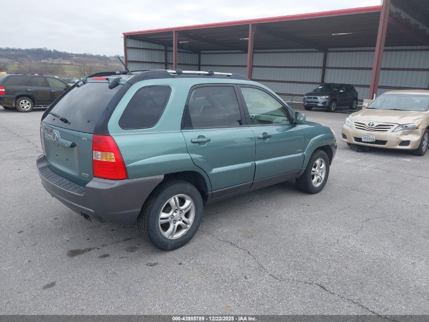 2006 Kia Sportage Ex V6/Lx V6 VIN: KNDJE723067163964 Lot: 43985789