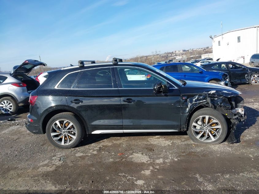2023 Audi Q5 Premium Plus 45 Tfsi S Line Quattro VIN: WA1EAAFY0P2098798 Lot: 43985798