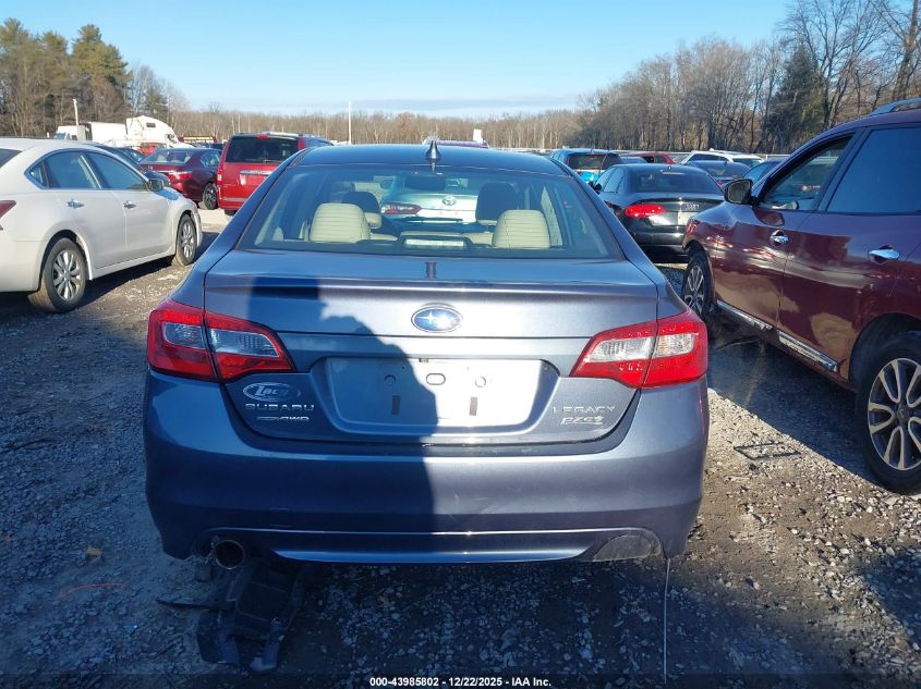 2016 Subaru Legacy 2.5I Limited VIN: 4S3BNAL63G3048889 Lot: 43985802