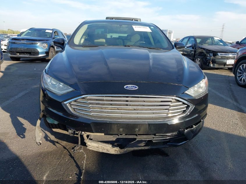 2017 Ford Fusion Hybrid S VIN: 3FA6P0UU9HR196654 Lot: 43985806
