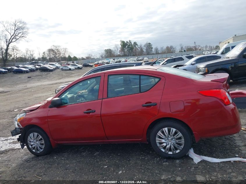 2015 Nissan Versa 1.6 S+ VIN: 3N1CN7APXFL918579 Lot: 43985807