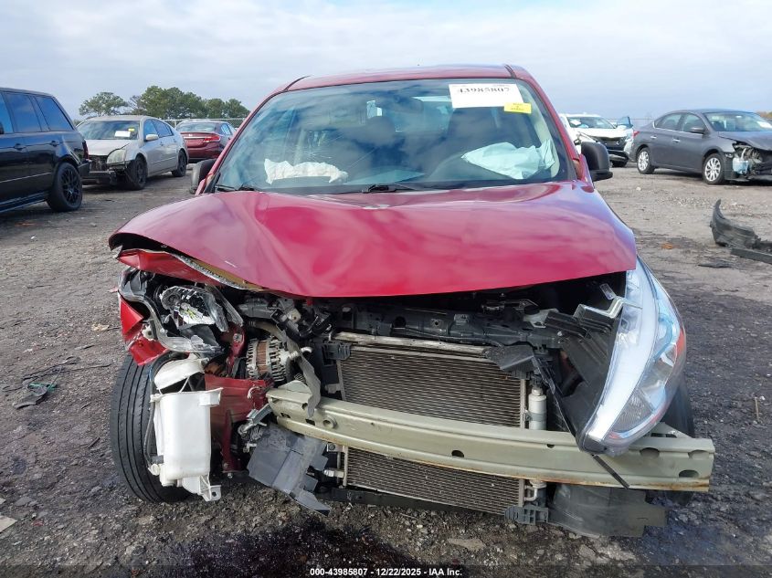 2015 Nissan Versa 1.6 S+ VIN: 3N1CN7APXFL918579 Lot: 43985807