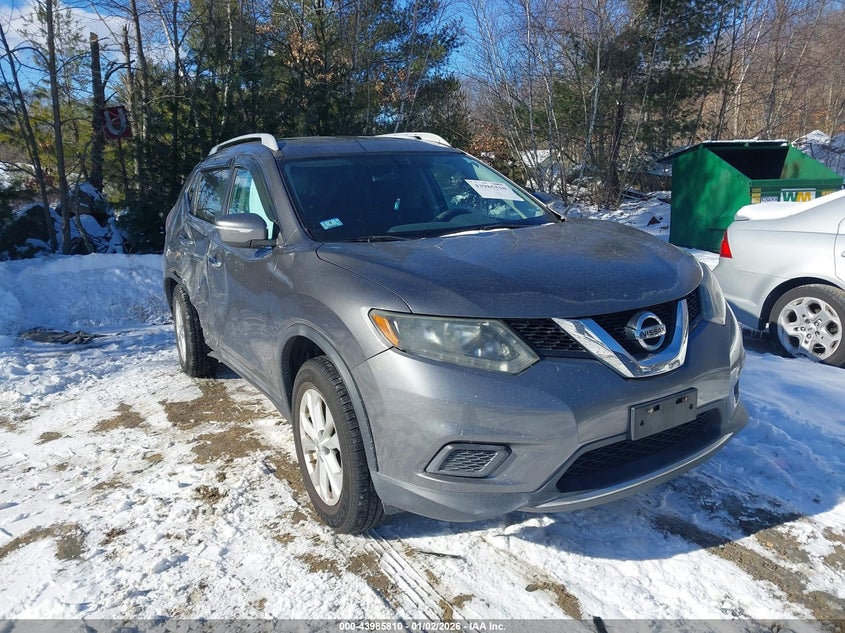 5N1AT2MV9EC853849 2014 Nissan Rogue Sv auction photo 1