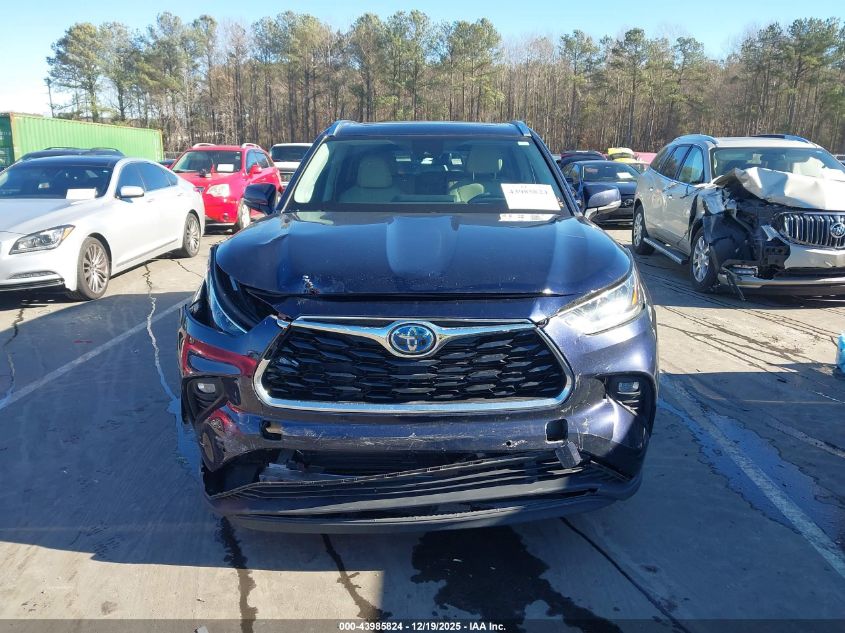 2023 Toyota Highlander Hybrid Limited VIN: 5TDXBRCH2PS581040 Lot: 43985824