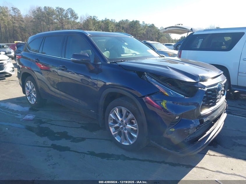 5TDXBRCH2PS581040 2023 Toyota Highlander Hybrid Limited auction photo 1