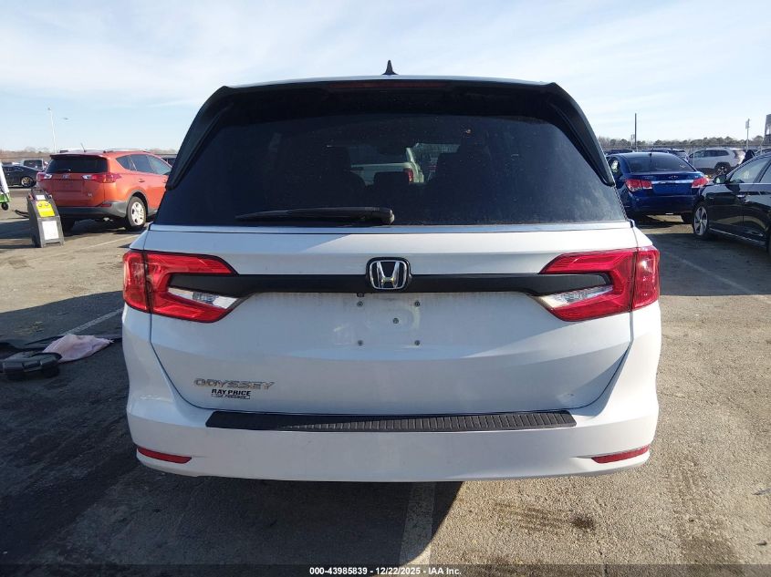2020 Honda Odyssey Ex-L/Ex-L W/Navi Res VIN: 5FNRL6H79LB030400 Lot: 43985839